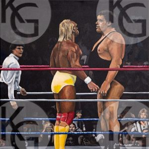 119WM 119 Hulk Hogan and Andre the Giant
