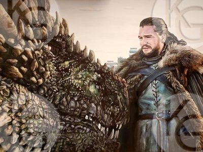 154WM 154 Jon Snow, Game of Thrones